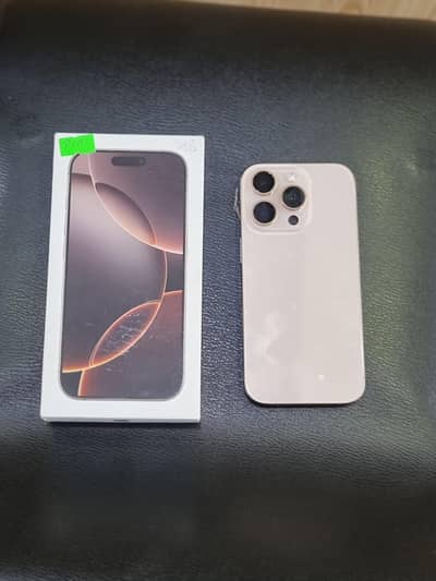 IPhone 16 pro 256gb water pak bhattry life 87 dabal sim pta approved
