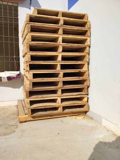wooden pallets