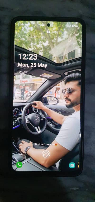 samsung A51. total jenman silver colore