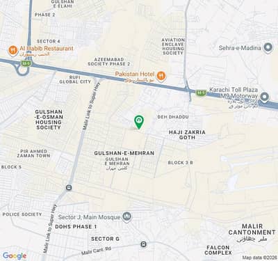 Measuring 1000 Sq Yd Hamdam Cooperative Housing Society Ltd Karachi Near Rangers Head Quarters Jinnah Avenue