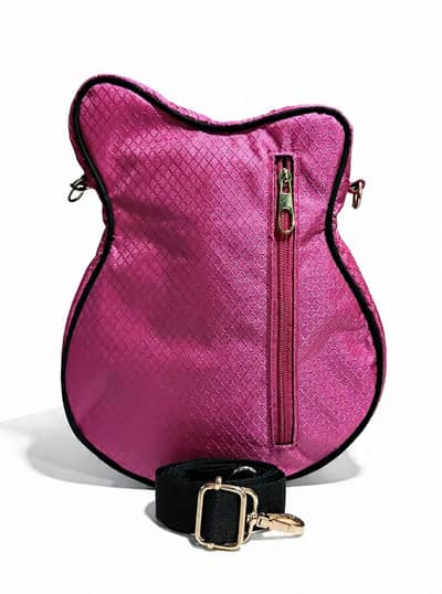 Crossbody girl's guitar Shap Bag,