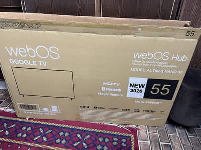 LG smart LED 4k