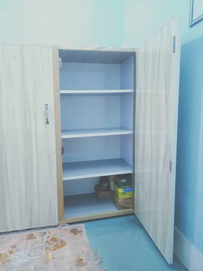 children cupboard cum table. kids wardrobe