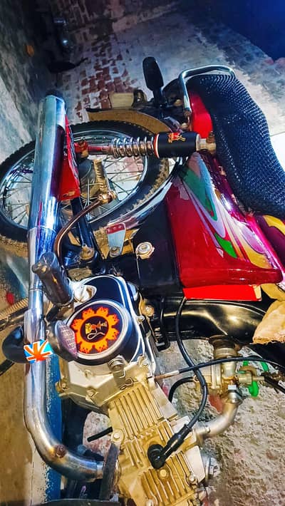 Road Prince engine Gent man 30000 km Chali bike
