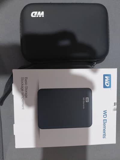 112GB External Hard Drive + Official WD Cover
