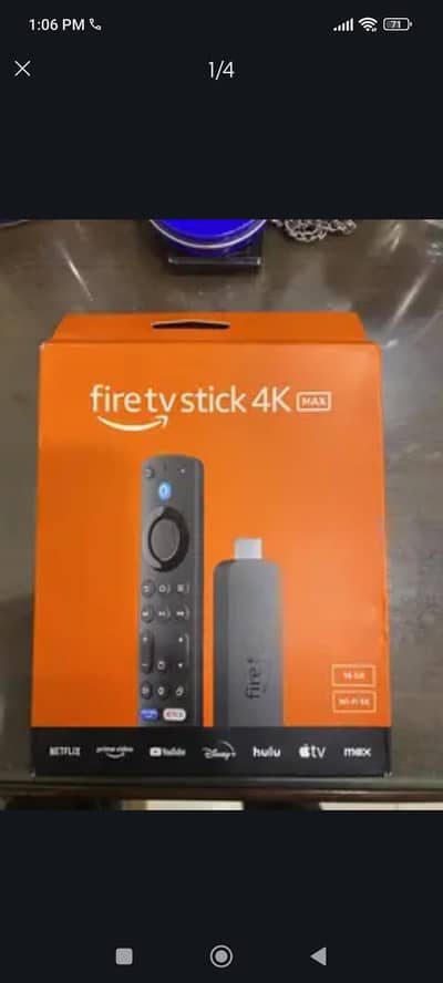 AMAZON FIRE STICK 4k MAX 16 GB