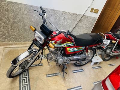 Honda CD 70 Red 2022/2023 All Original