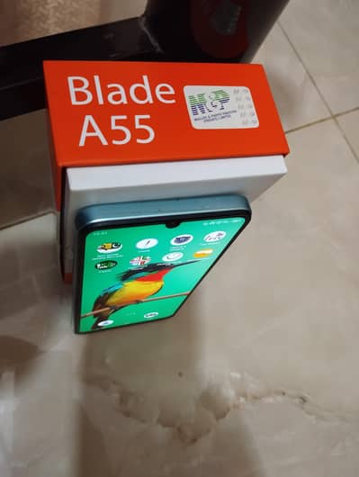 ZTE A55 Water Blue Colour