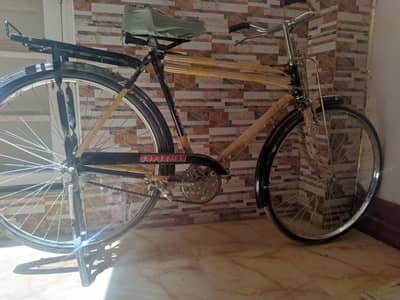 Superfine 28 Inch Roadster Bicycle – Almost New, Carrier, Mudguards