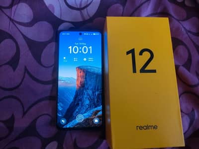 realme 12 for sale with box only