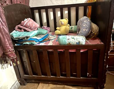 Baby Cot wooden