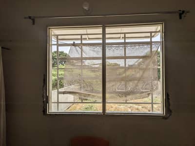 window galvanized frame 46x59 inch