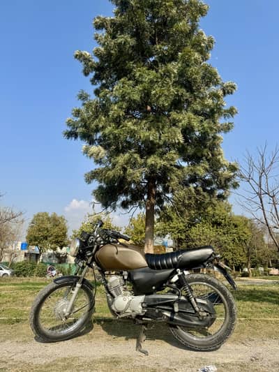 Altered Yamaha YB125z Bike