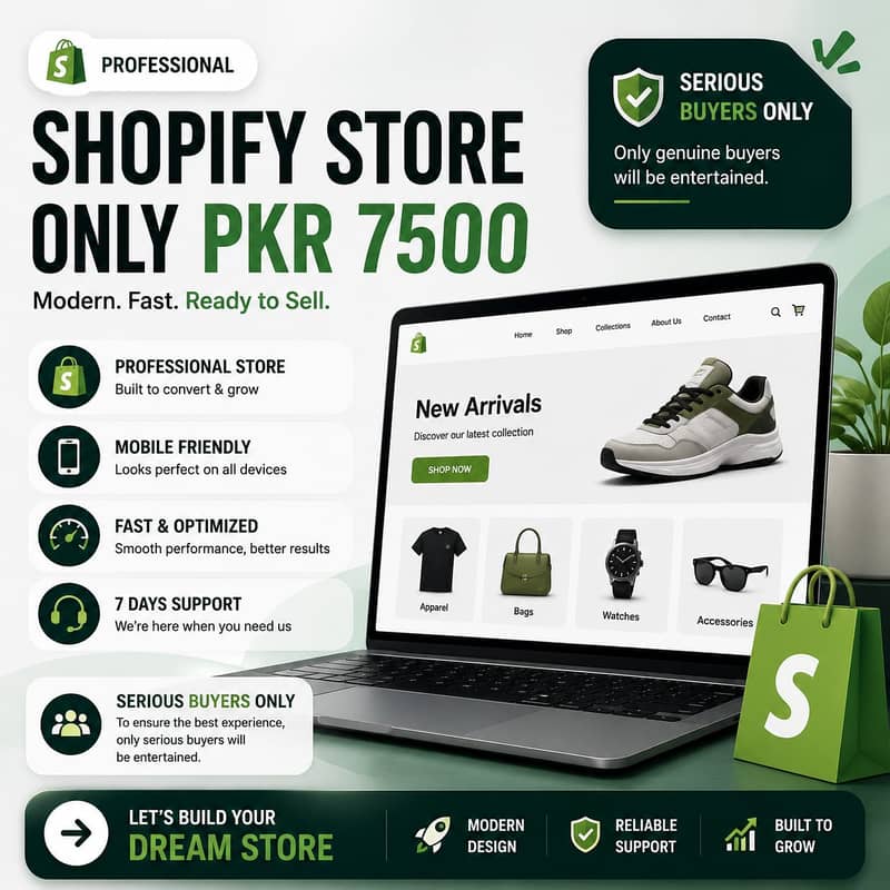 Shopify | Wordpress , E-Commerce Web Design l services avaliable 0
