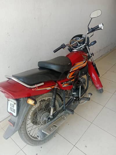 Honda prider 100cc Red color