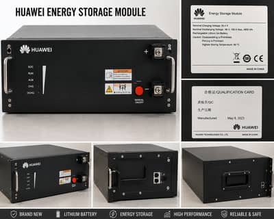 3 Huawei 48V 100Ah Lithium Battery Module | Solar Energy