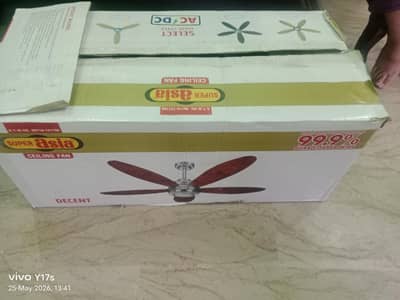 Super Asia Decent Model Fan just box open