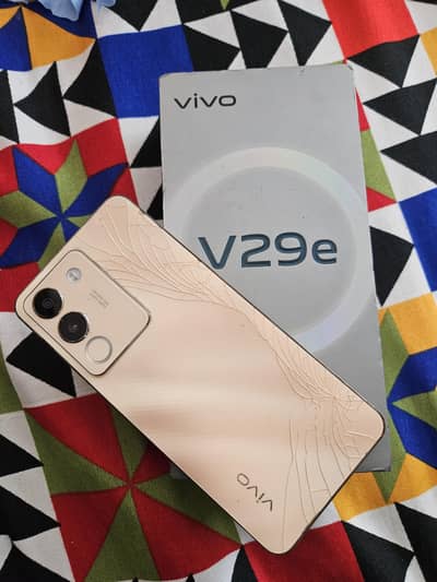Vivo V29e 5G full box minor glass break and back break