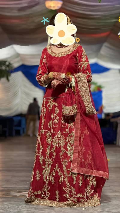 BRIDAL DRESS/BRIDAL LEHANGA/BARAT DRESS/MAXI/LEHANGA
