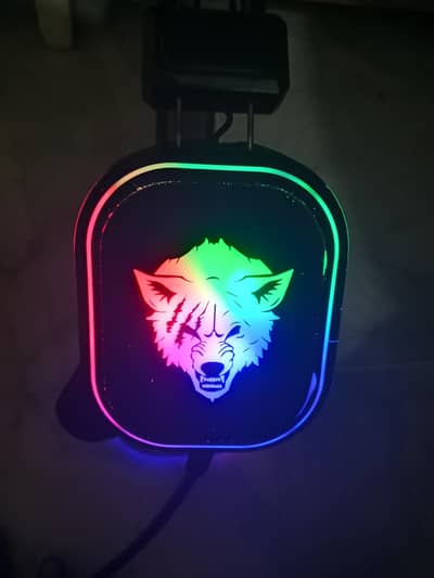 GAMING RGB WOLF HEADPHONES FOR SALE