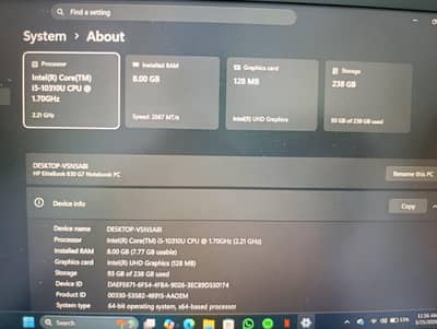 HP Elitebook 830 G7
