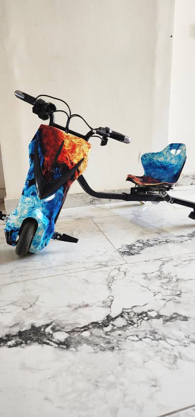 Drifting scooter