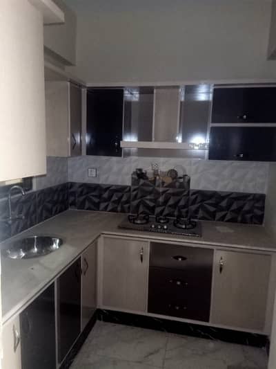 Brand New Flat 2 Beds Lounge West Open 2nd Floor In KESC Society Safora Gulistan e Jauhar