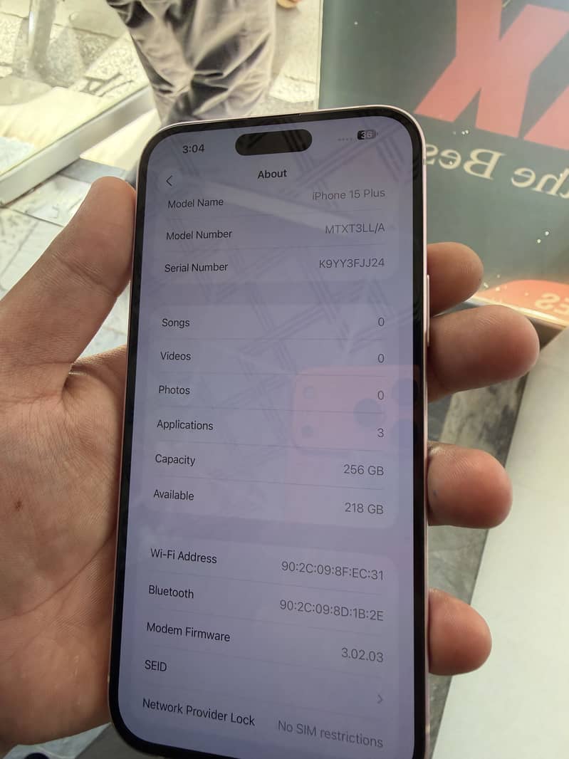 Iphone 15 plus 5
