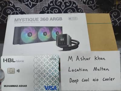 DEEPCOOL MYSTIQUE AIO LIQUID COOLER