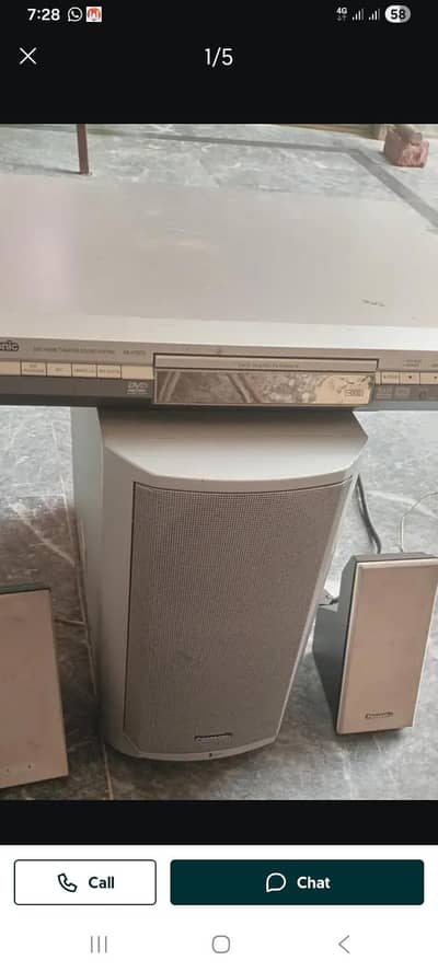 Panasonic SA-HT870 dvd home theatre