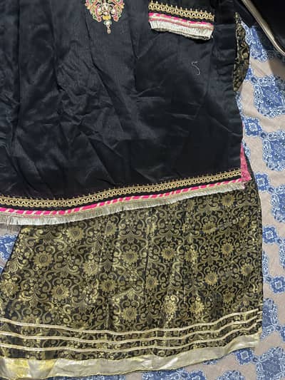 black two piece dres