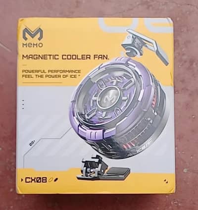 MEMO CX08 Pro Cooling Fan — Brand New