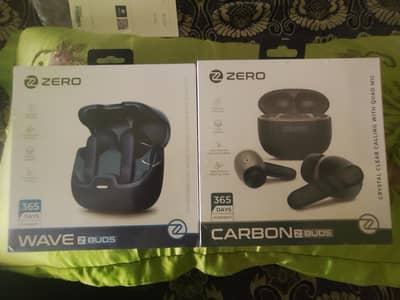 zero earbuds wave and carbon earphones headphones