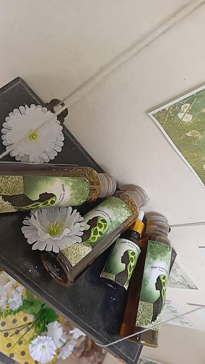 herbal hair oil & serum