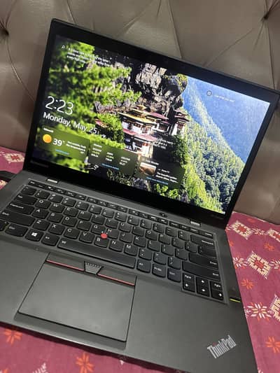 Lenovo X1 Carbon touch display and fingerprint sensor working