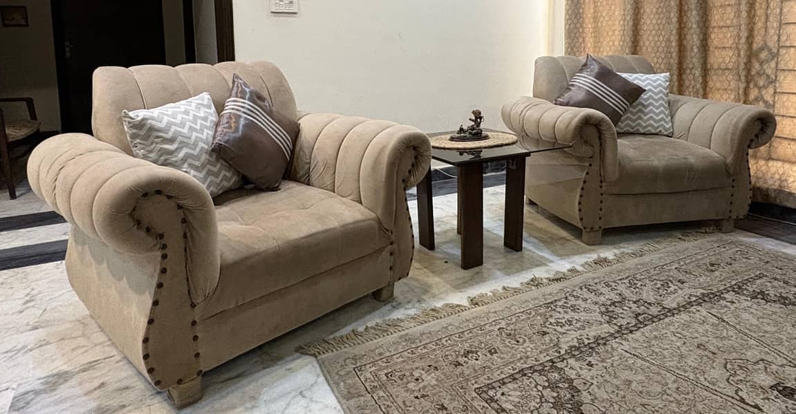 Sofa Set & Table Set 4