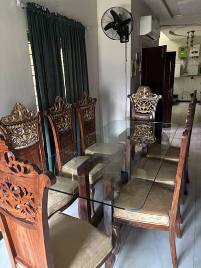 8 Seater Sheesham Dining Set