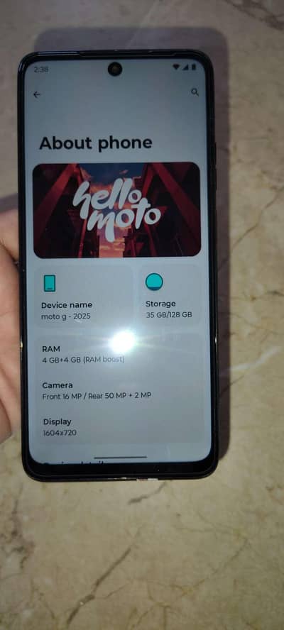 moto g 2025 4+4 128