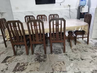 table with Wooden Top