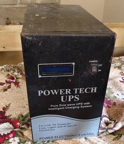 PURE SINE WAVE UPS 24V DOUBLE BATTERY SALE REASON SOLAR LAGWA LIA HAI
