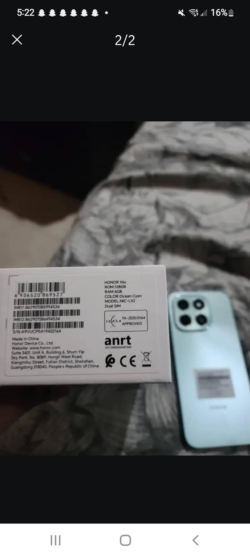 Honor 6Xc 1