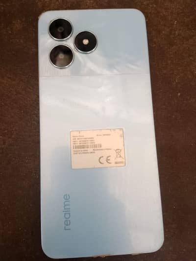 Realme Note 50 with comple saman