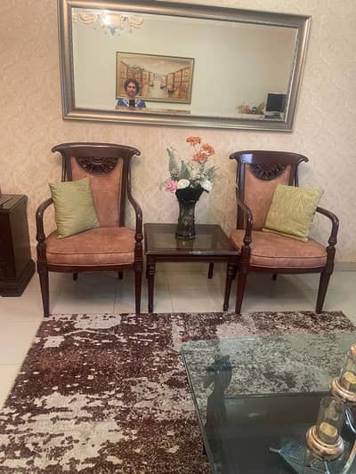 Elegant Velvet Coffee Chairs – Luxury Tufted Accent Seating