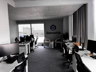 Premium Furnished Office Space Available For Rent with Expo Centre View Johar Town Lahore