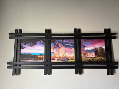 Black frame painting