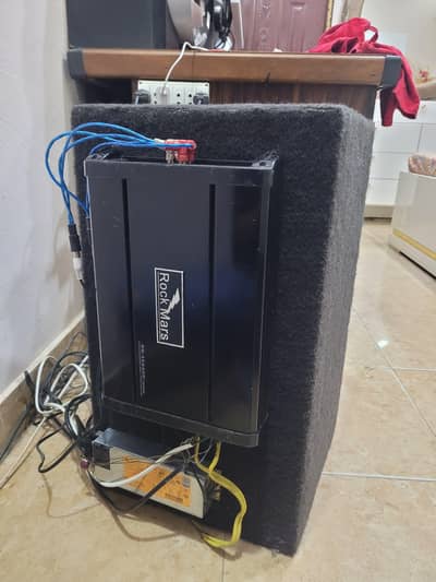 rockmars amplifier 4 chanal 3800watt 12 inch woofer