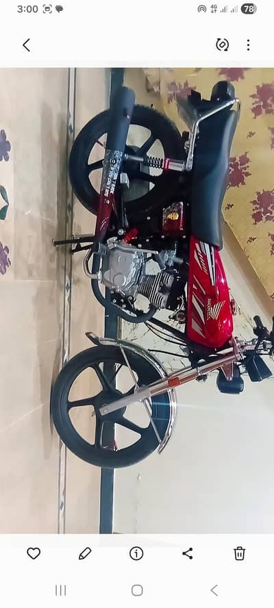125 for sale brand new condition 2026 model with double accsessories