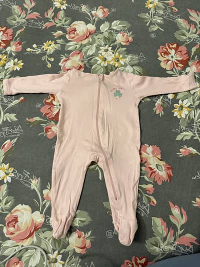 Baby girl sleepsuits/rompers - Set of 3