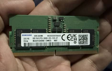 Laptop DDR5 8gb RAM 5600mhz