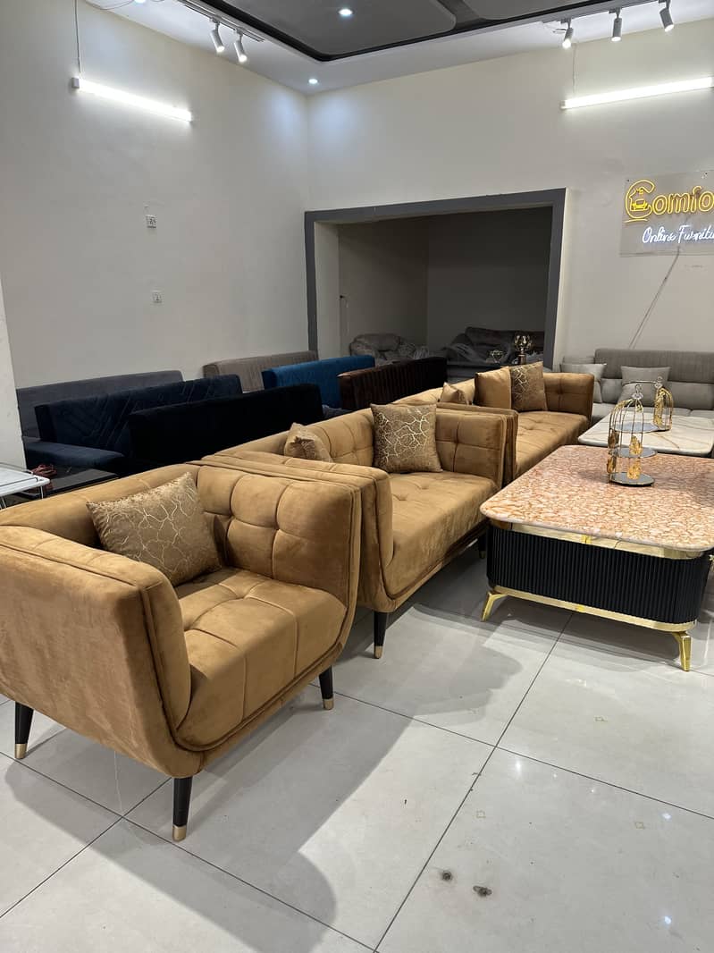 6 Seater Sofa Set || SOLID WOODEN SOFAS SET | SOFA SET 0